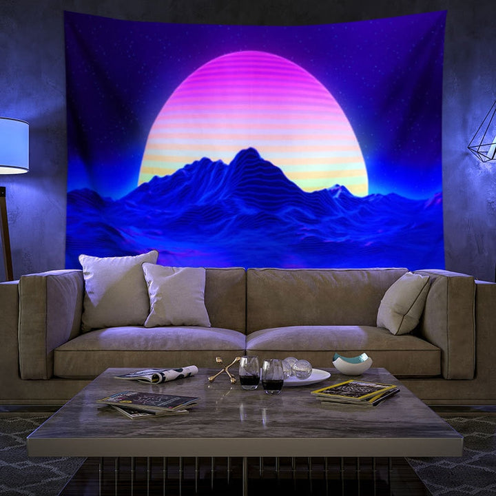 BowLift | Colorful Glowing Luminous Tapestry