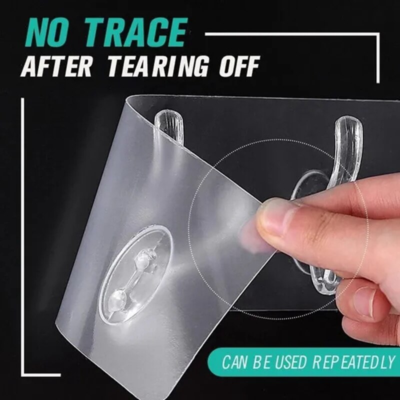 BowLift | Transparent Invisible Adhesive Simple Wall Hangers