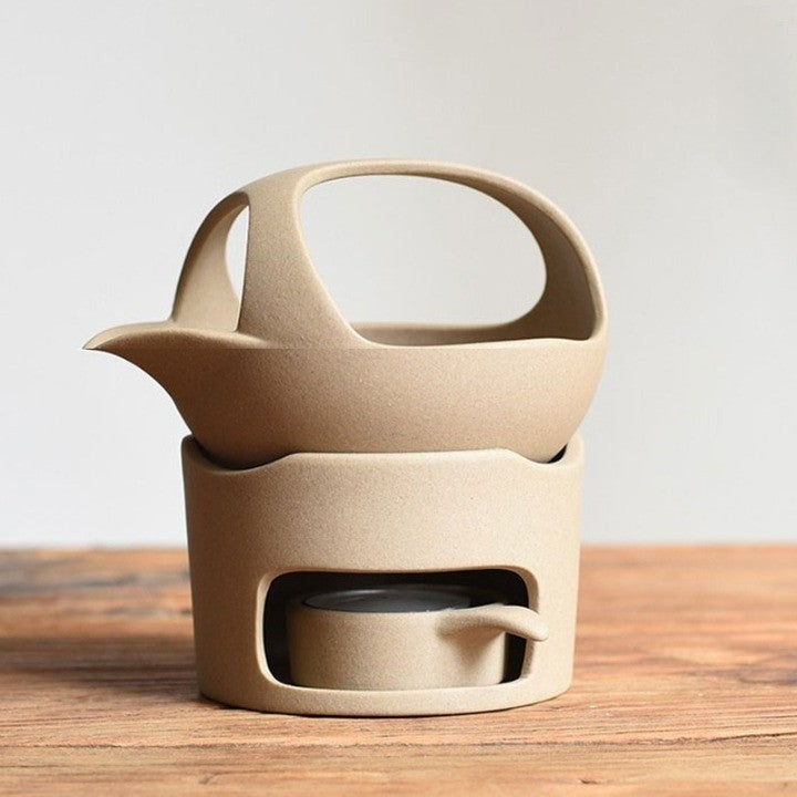 BowLift | Japanese Style Simple Candle Tea Warmer Pot