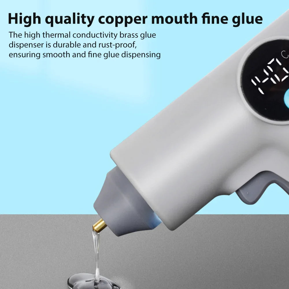 BowLift | Cordless Hot Glue Gun With LED