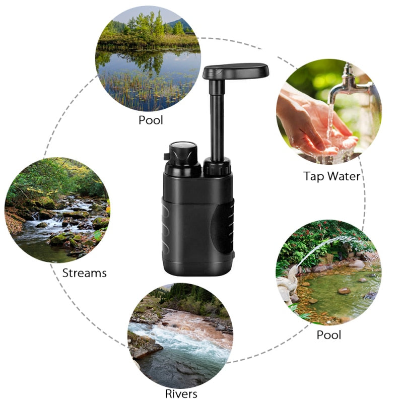 BowLift | Outdoor Water Filter Camping Survival Tool