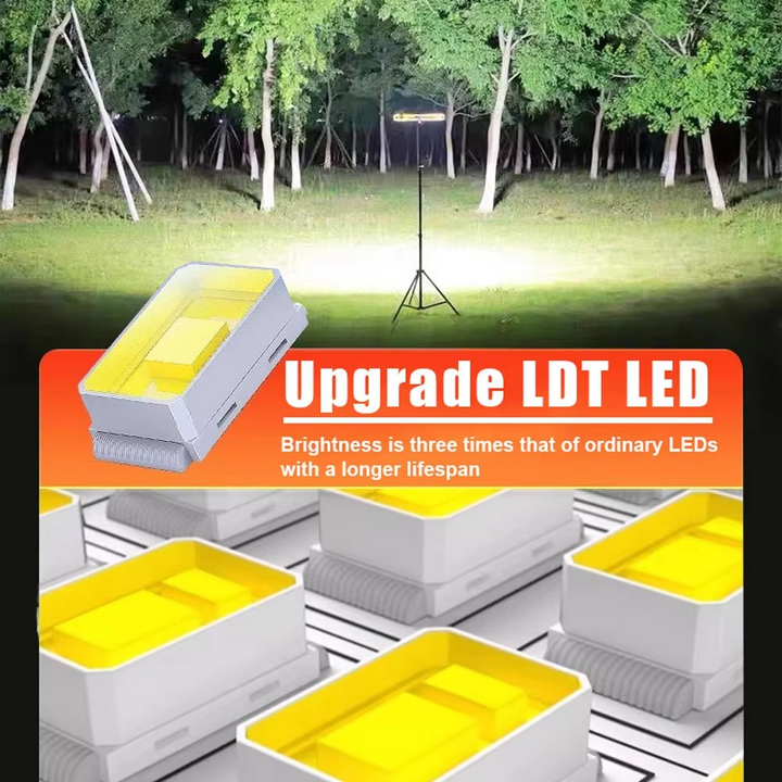 BowLift | Ultra-Bright 16-Inch LED Work Light with Multi-Mode Settings and Full-Night Battery