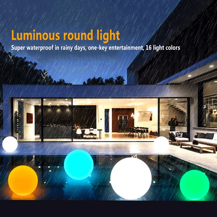 BowLift | Shiny Moon Solar LED Waterproof Garden Ball Light