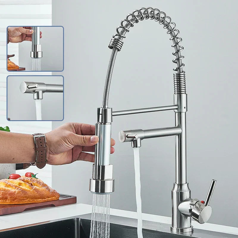MixMaster – Flexible 360° Swivel Kitchen Mixer Tap Bowlift