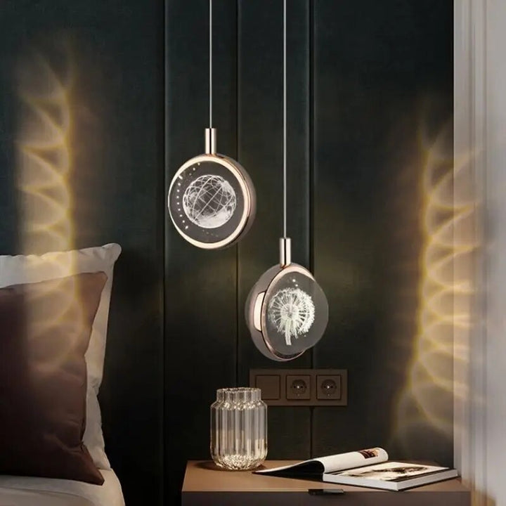 BowLift | Romantic Crystal Rotating Mood LED Lights