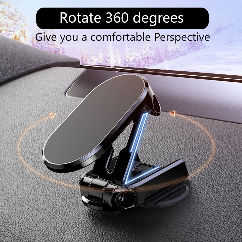 BowLift | Rotatable Magnetic Dashboard Car Phone Holder