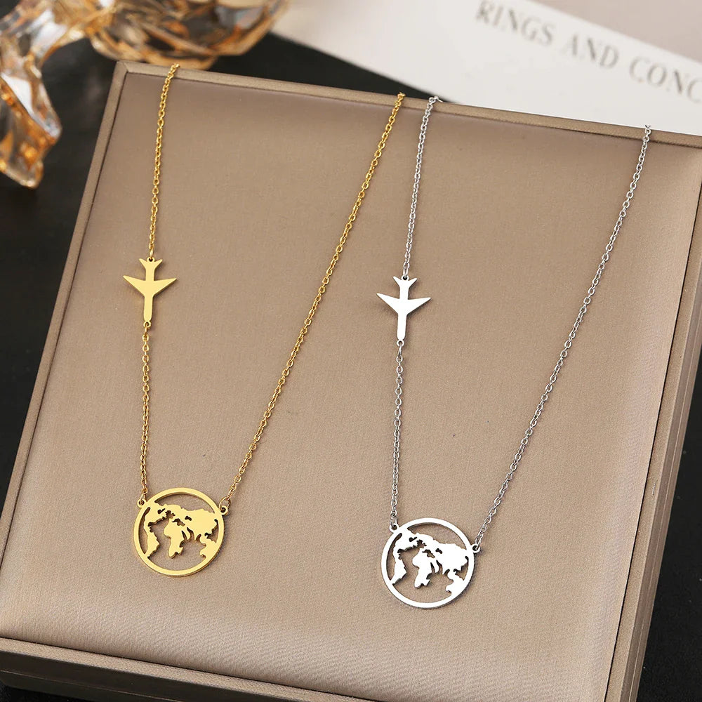 BowLift | Around The World Travelers Necklace