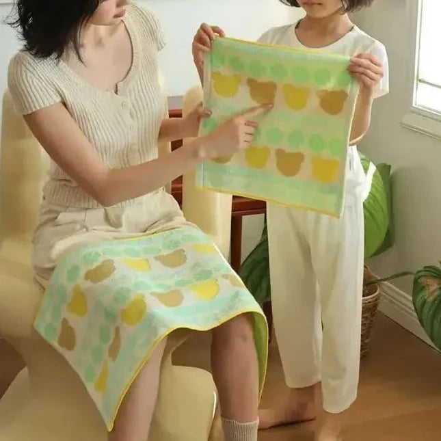 Cute Little Bear Series Cotton Towel Collection | Bowlift