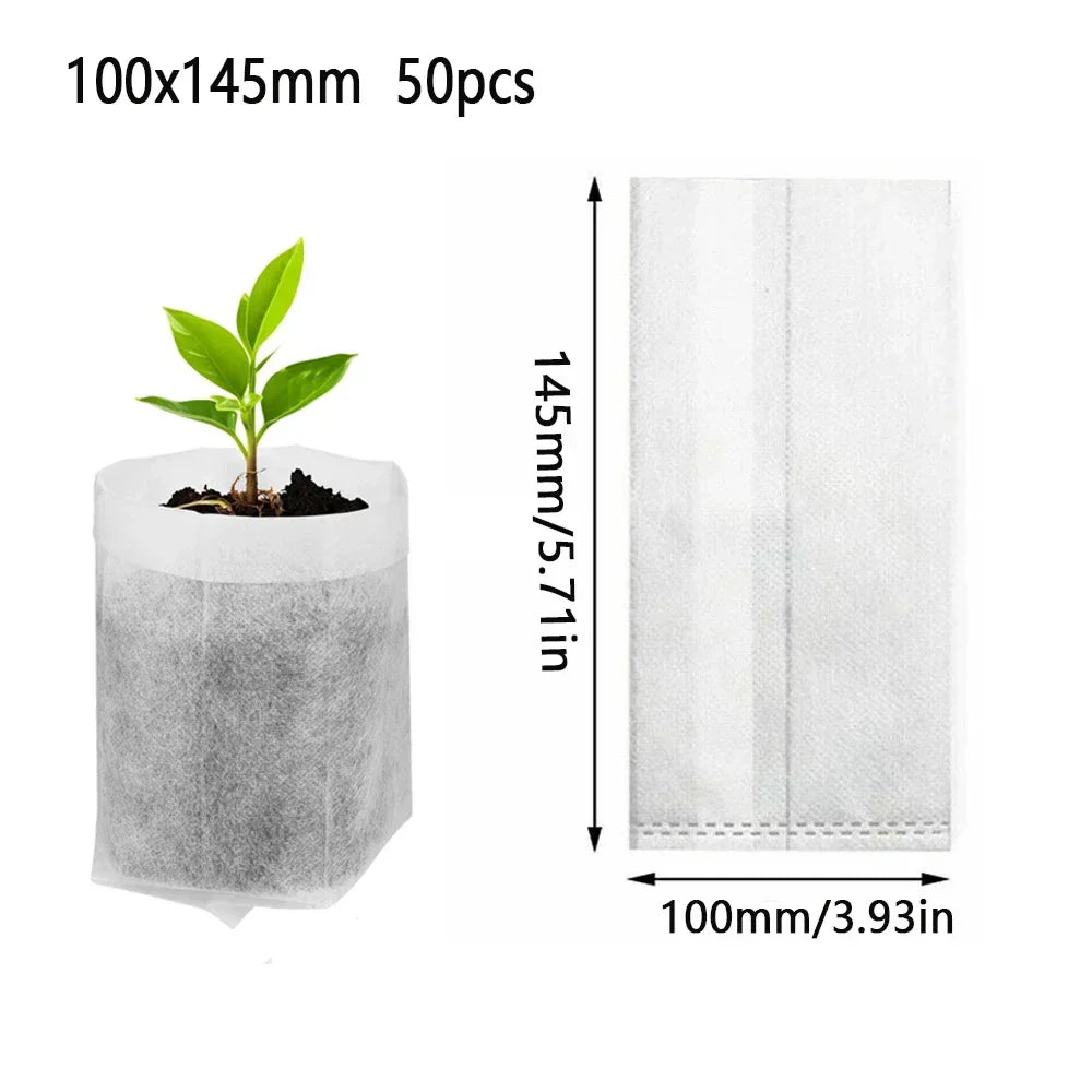 BowLift | Rootiva Plant Bags | Breathable & Biodegradable | For Vegetables, Flowers & Seedlings
