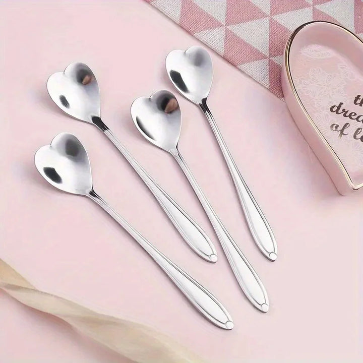 HeartSpoonSet – Romantic Spoon Set for Table Bowlift