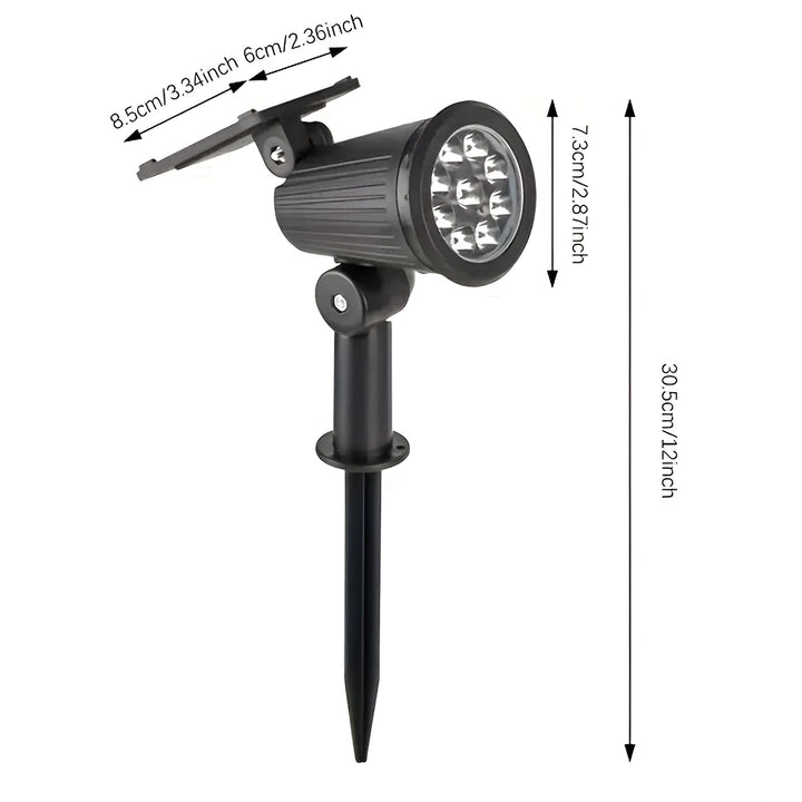 Solar Garden Light – Weatherproof & Energy Saving | LED Outdoor Lighting for Garden & Terrace | Bowlift