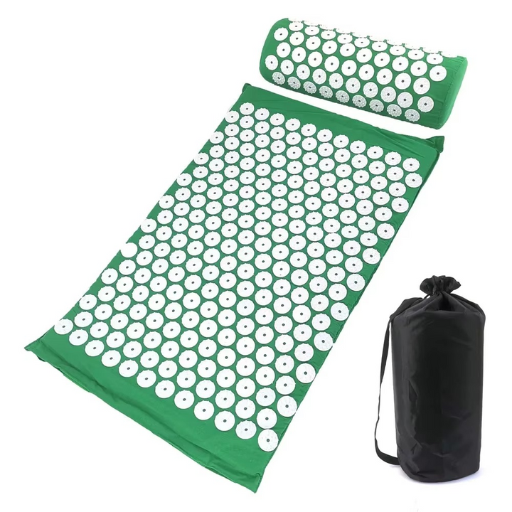 BowLift | Acupressure Massage Mat and Pillow Set for Back and Body Relief