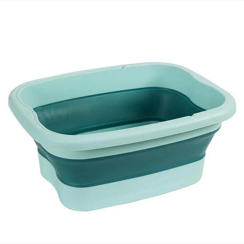 BowLift | Solevia Foldable Foot Bath with Massage Function | Space-saving & sturdy | For foot care, pedicure & relaxation at home