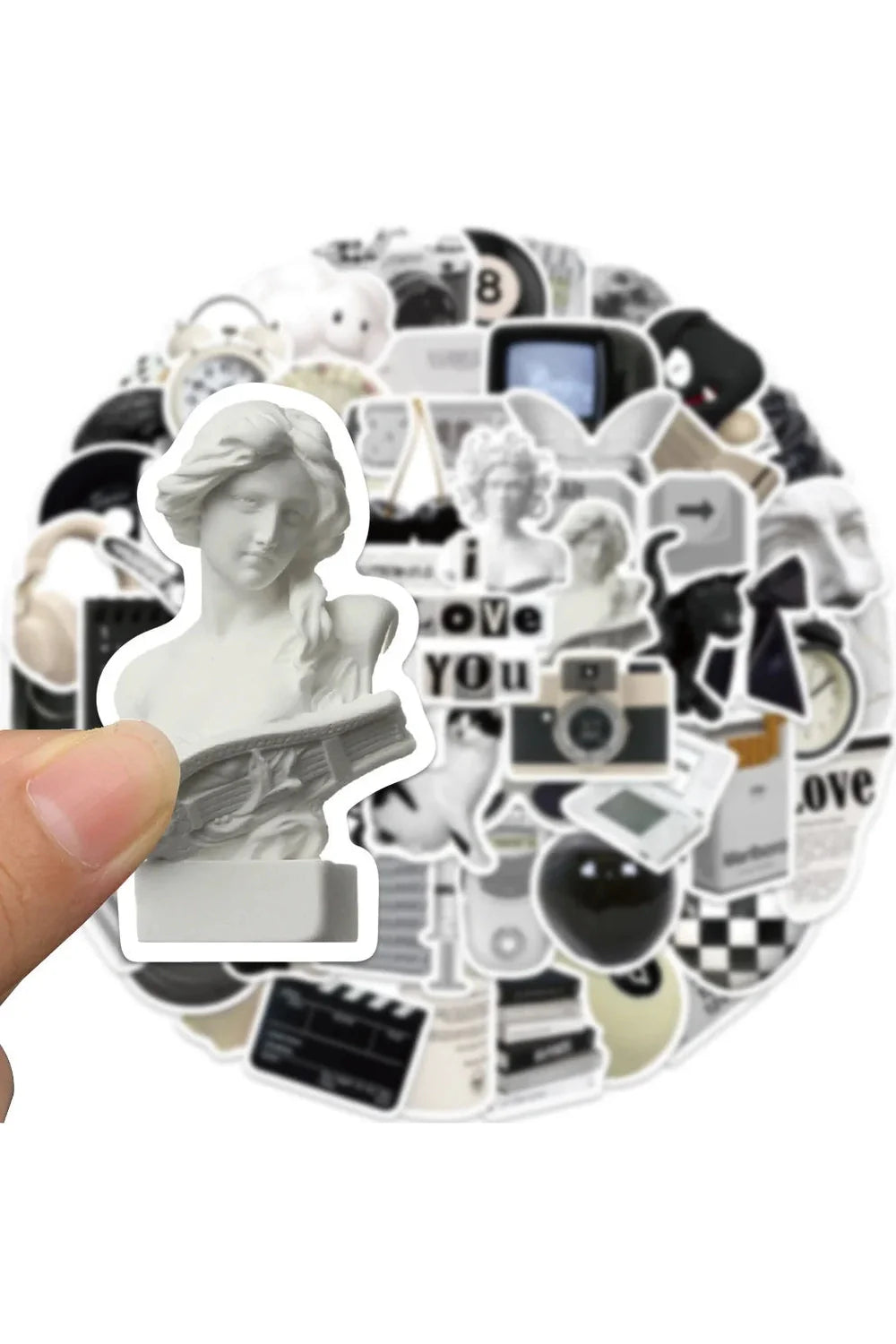 Black White Sticker | Bowlift