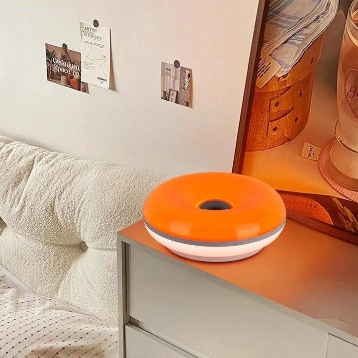 BowLift | Table lamp Luminoro Bauhaus | USB & Touch | RGB 16 colors with remote control | Ambient light for living & bedroom