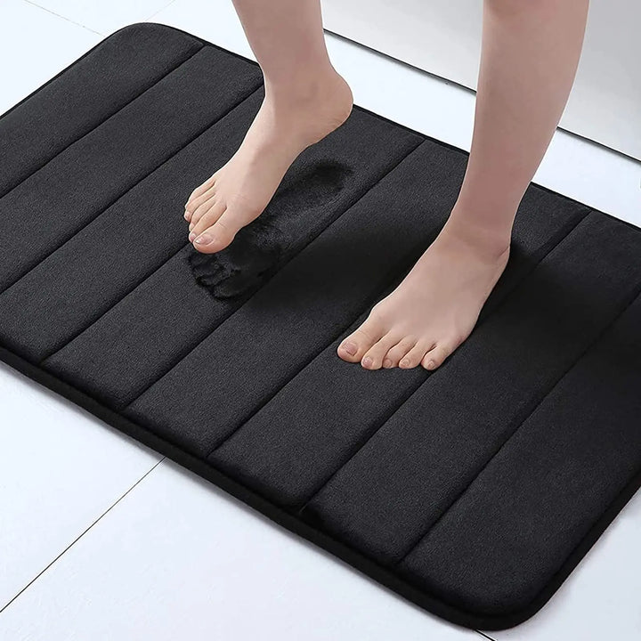 LuxSoft Memory Foam Bath Mat | Bowlift
