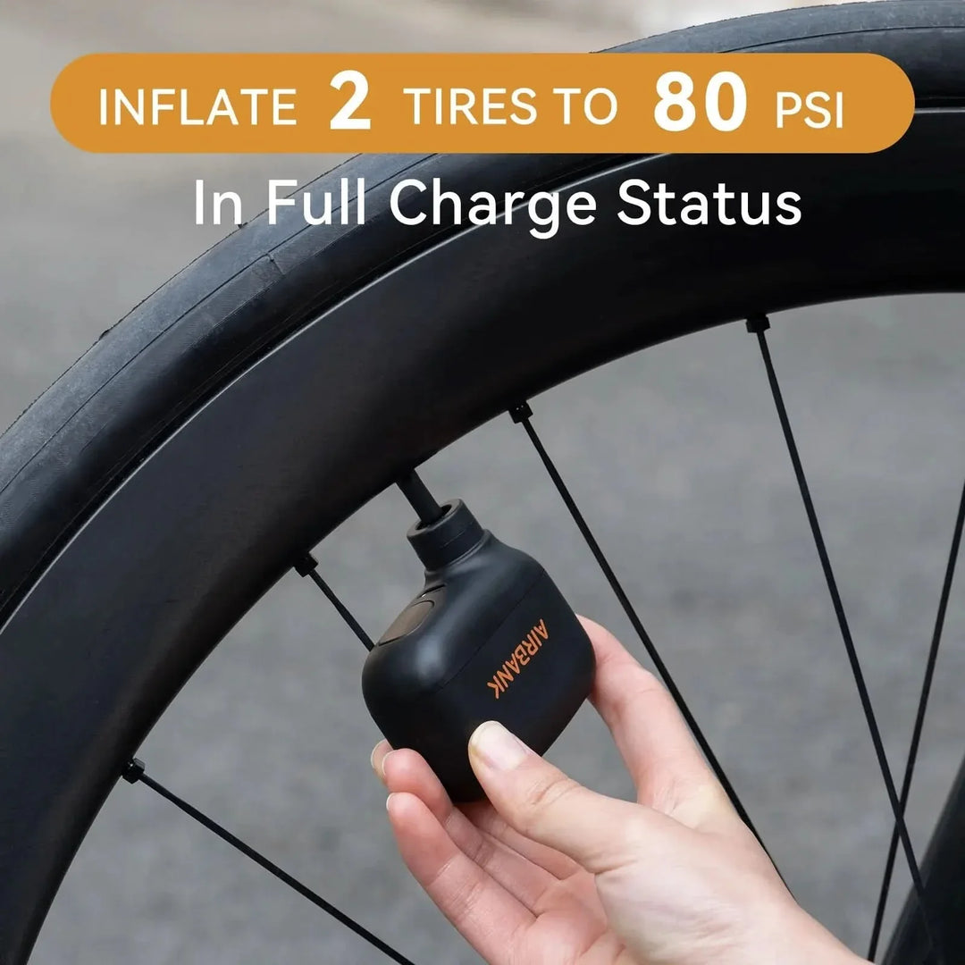 BowLift | Rechargeable Mini Bicycle Pump with 100 PSI