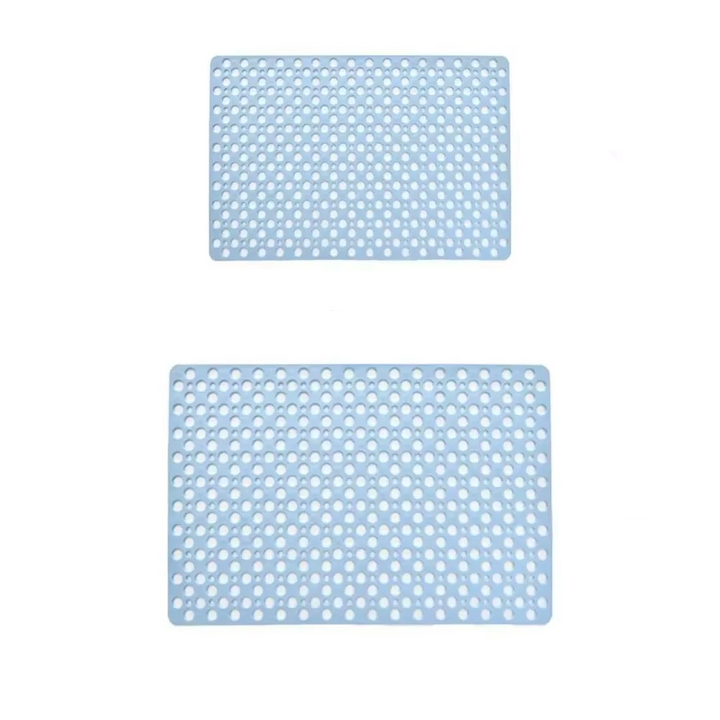 BowLift | Extra-Porous TPE Non-Slip Shower Mat with Strong Suction, Anti-Mold, Machine Washable