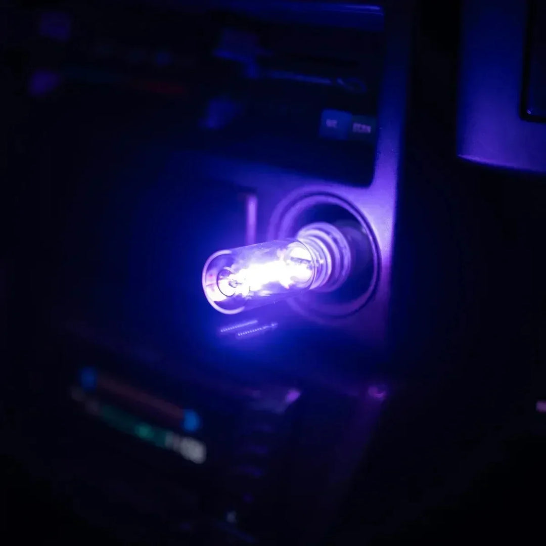 BowLift | LumiVase Ambient Light | Glass Bottle Design | Touch Dimmer | USB | 5 Colors