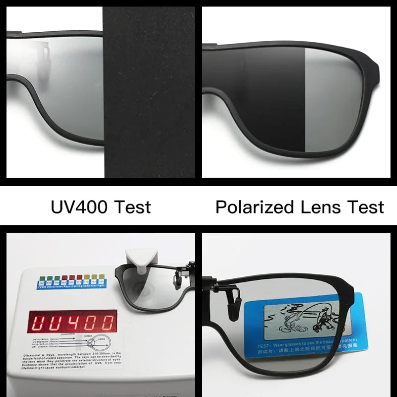 Clip-On Sunglasses Polarized Flip-Up | Bowlift