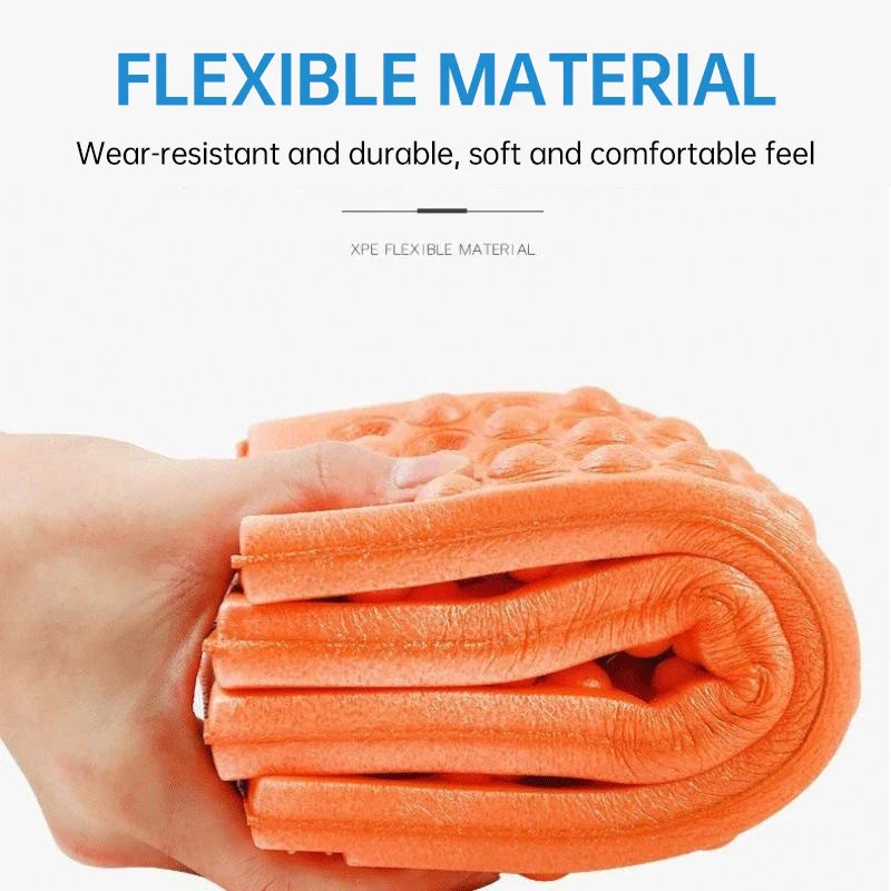 BowLift | Outdoor Seat Cushion Folding | Waterproof & Ultralight | TrekFold XPE Sleeping Mat for Hiking & Camping