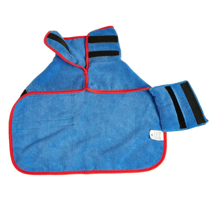 Pet bathrobe, highly absorbent and quick-drying Bowlift