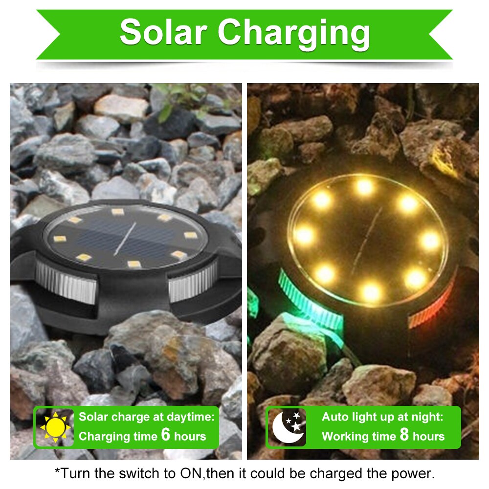 BowLift | Eco Solar Colorful Garden Light