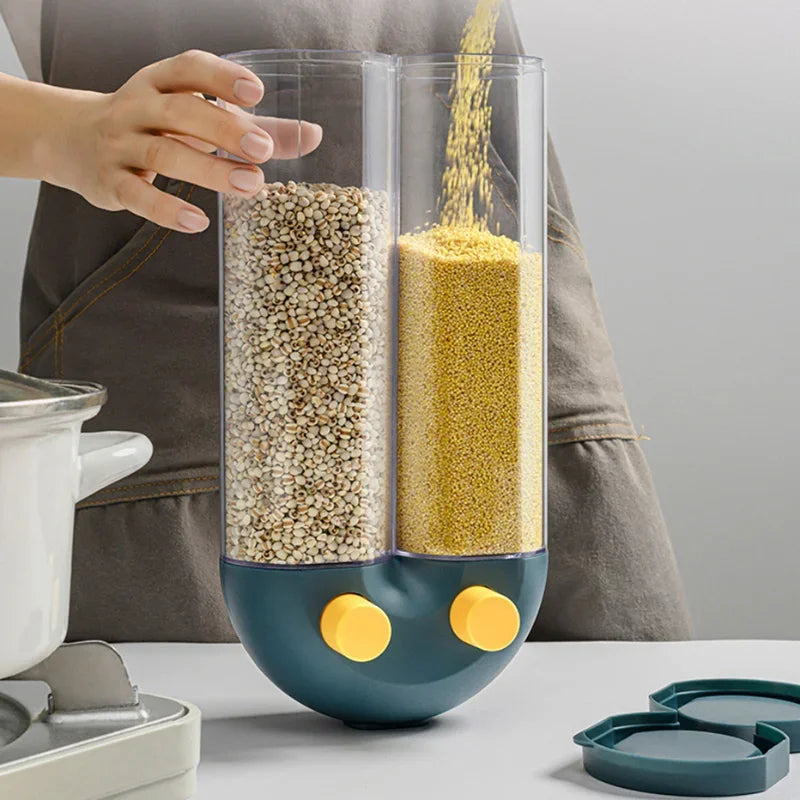 BowLift | Clear View Wall-Mounted Multi Grain Dispenser