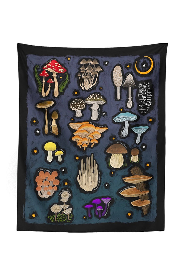 Moon Mushroom Wall Tapestry | Bowlift