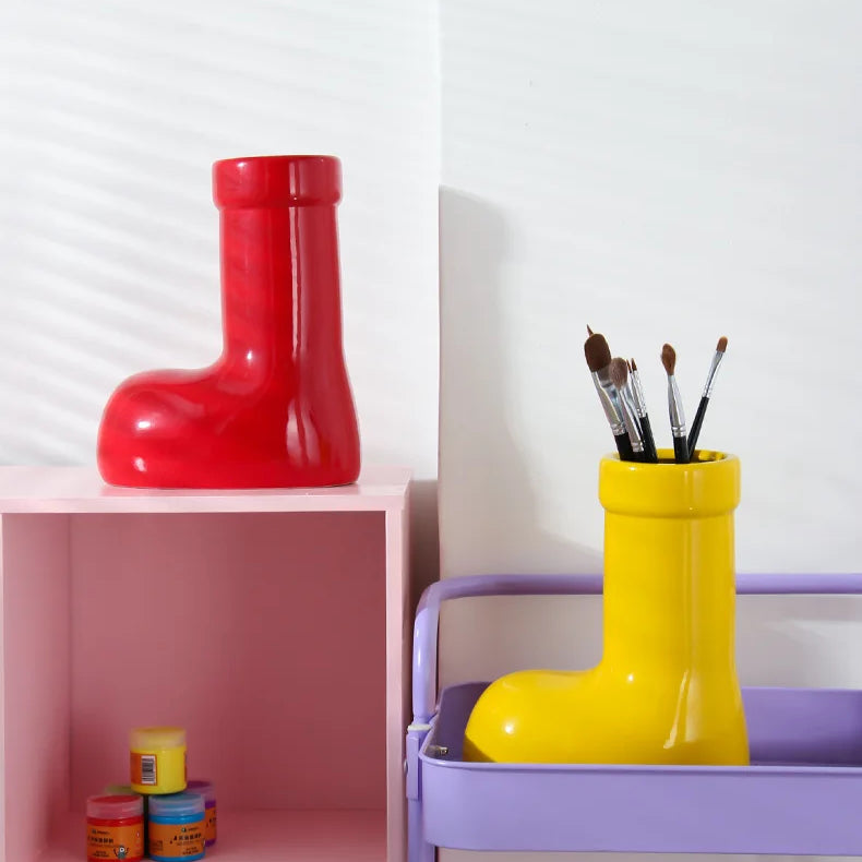 Ankle Boots Vase | Bowlift