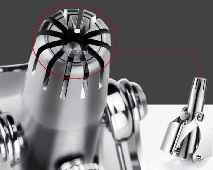 Stainless Steel Nose Hair Trimmer for Perfect Care Bowlift
