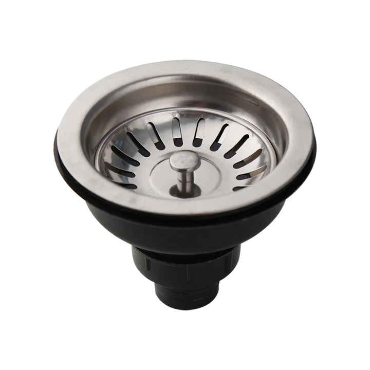 AquaGuard Stainless Steel Sink Strainer with Odor Filter – Pop-Up Stopper & Anti-Blocking Basket Bowlift