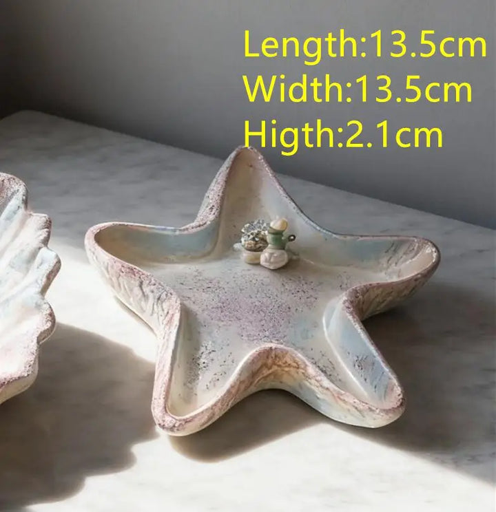 Sea Shell Ceramic Jewelry Tray | Bowlift