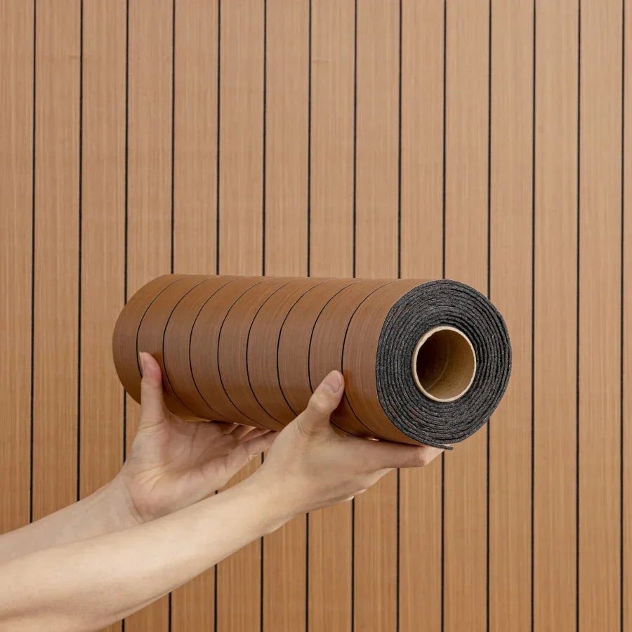 BowLift | Easy Apply Wood Effect Home Wall Panel Sticker