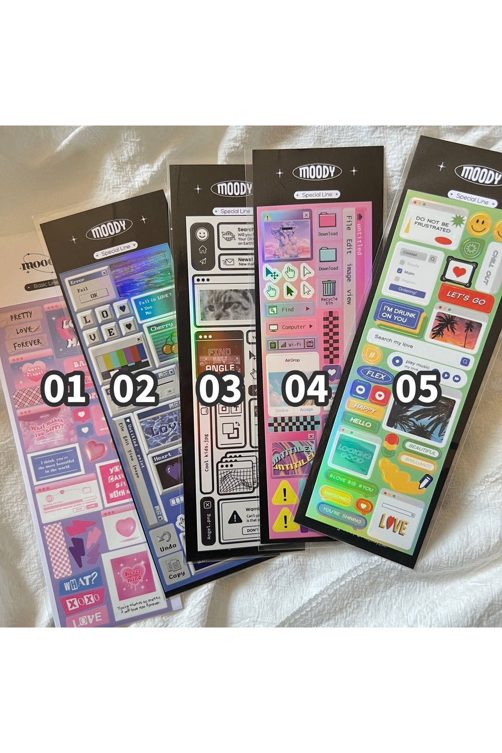 Dialog Sticker Set 5PCS/Set | Bowlift