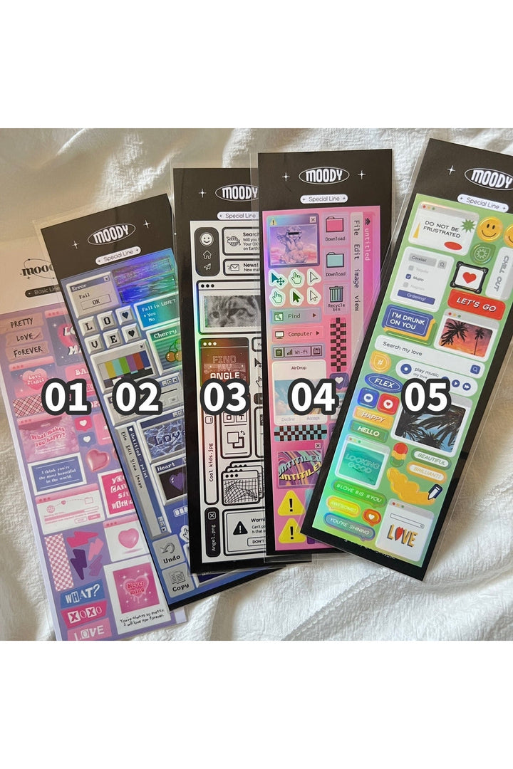 Dialog Sticker Set 5PCS/Set | Bowlift