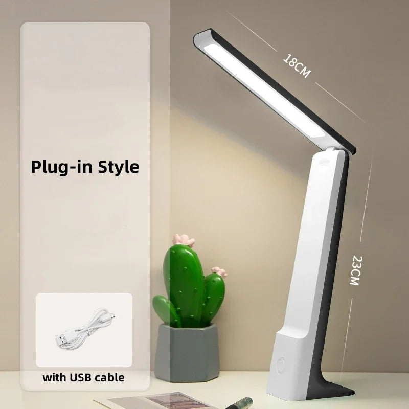 BowLift | Lumora LED Table Lamp | Dimmable & Touch Control | 3 Light Colors | Battery 20h | White/Pink/Blue