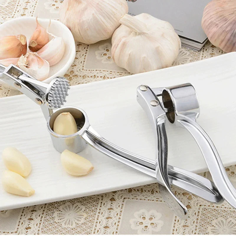 BowLift | GarliPro Garlic Press | Stainless Steel Manual | Rustproof & Sturdy | For Kitchen & Everyday Use
