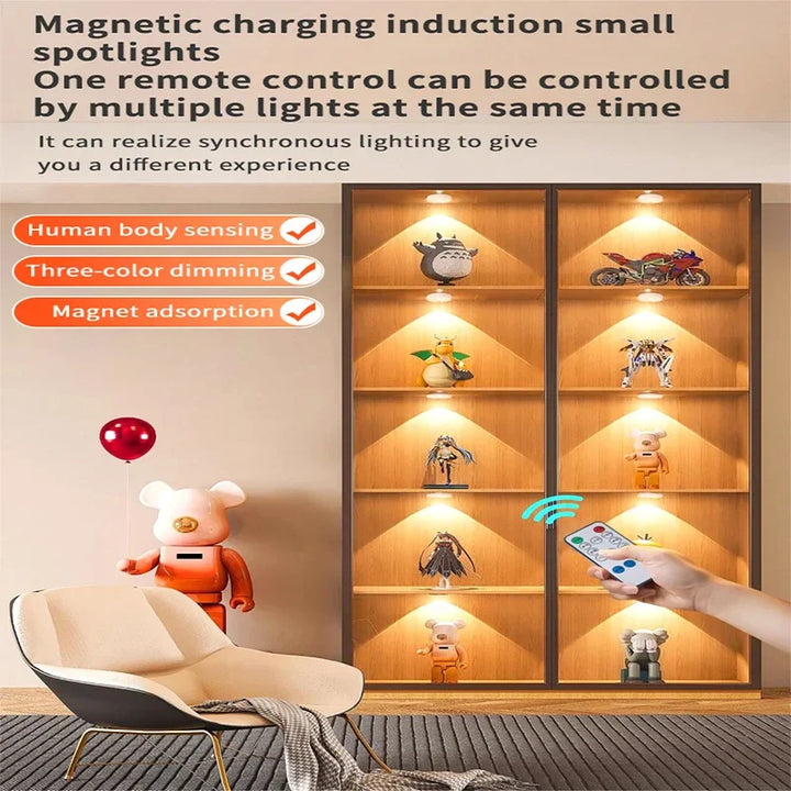BowLift | LumoLine | PIR Motion Detector LED Light | Dimmable & Rechargeable | Wireless