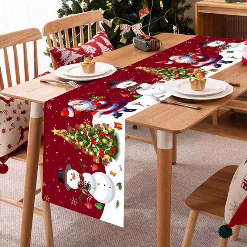 BowLift | Christmas Table Runner Festivia | 180×35 cm | Elegant & Festive | Table Decoration for Christmas & New Year 2025/2026
