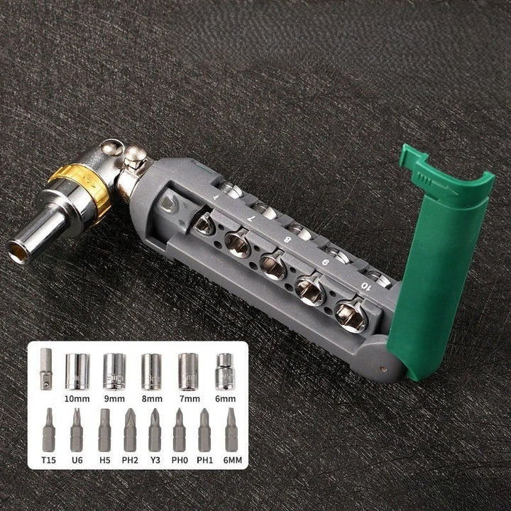 Modular Head Ratchet Screwdriver Tool Set | Bowlift