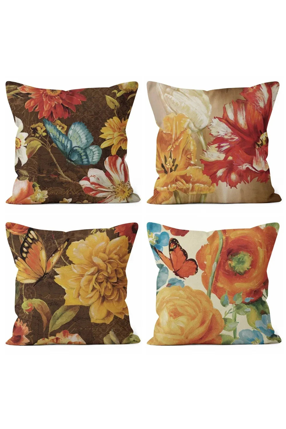 Flower Decor Pillowcase | Bowlift