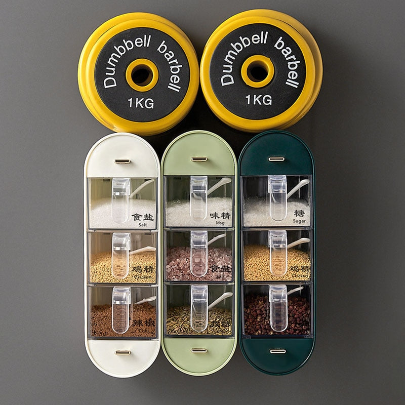 BowLift | Kitchen Organizer Wall-Mounted Seasoning Station