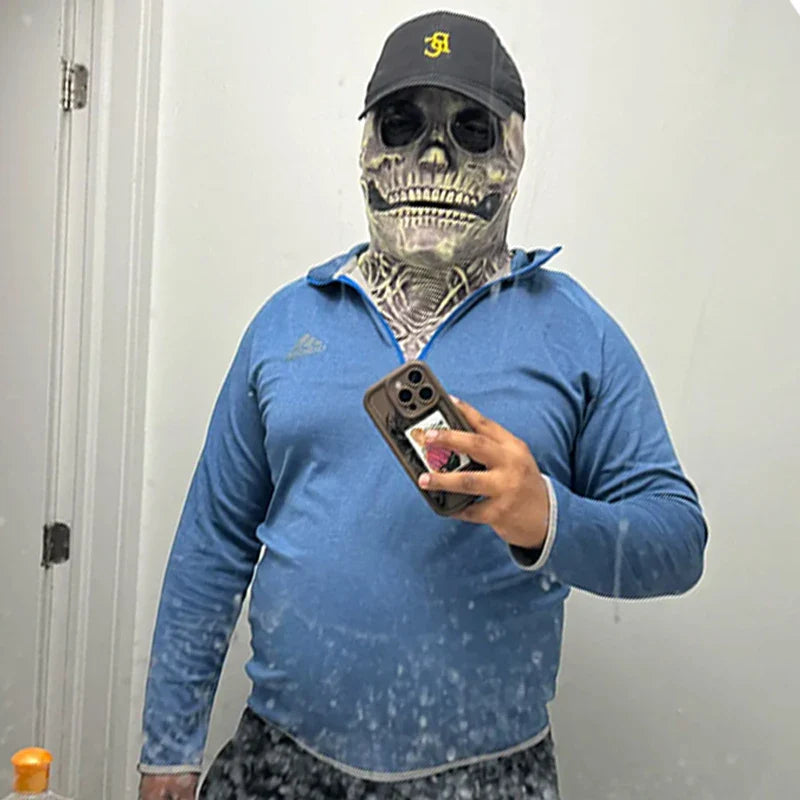 BowLift | Halloween Horror Latex Skull Mask