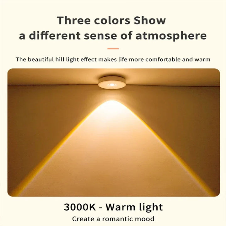 BowLift | LumoLine | PIR Motion Detector LED Light | Dimmable & Rechargeable | Wireless