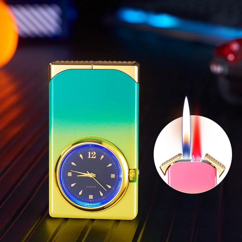 Creative Dual Fire Gradient Color Lighter Watch | Bowlift