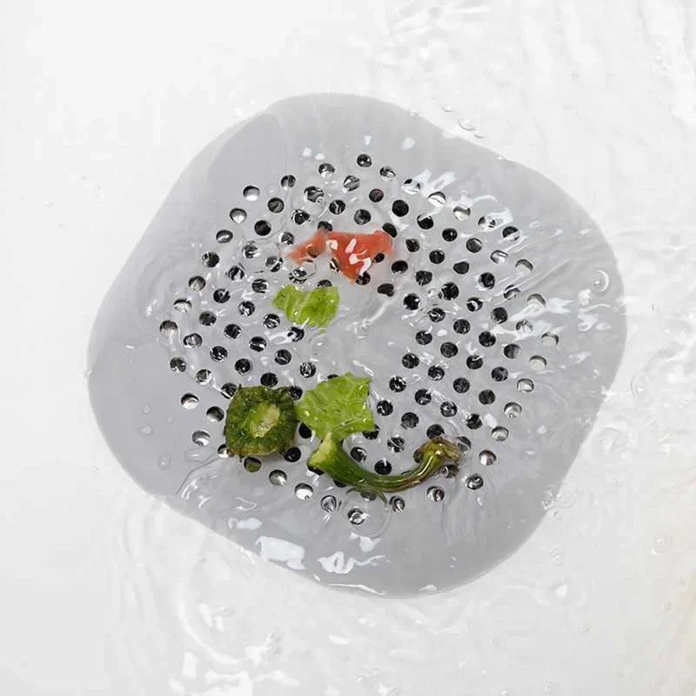 BowLift | CleanDrainy Drain Protection with Suction Cup | Hair Catcher & Anti-Blocking | For Shower, Kitchen & Bath