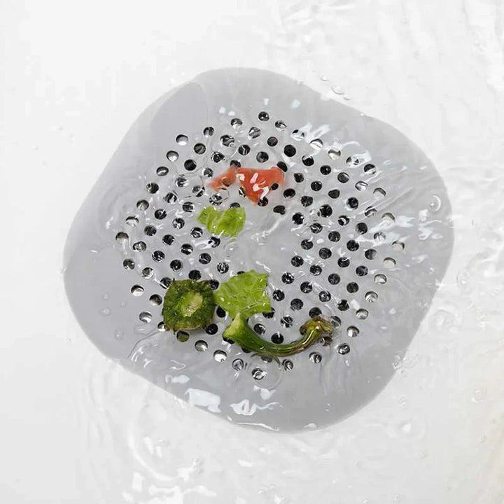 BowLift | CleanDrainy Drain Protection with Suction Cup | Hair Catcher & Anti-Blocking | For Shower, Kitchen & Bath