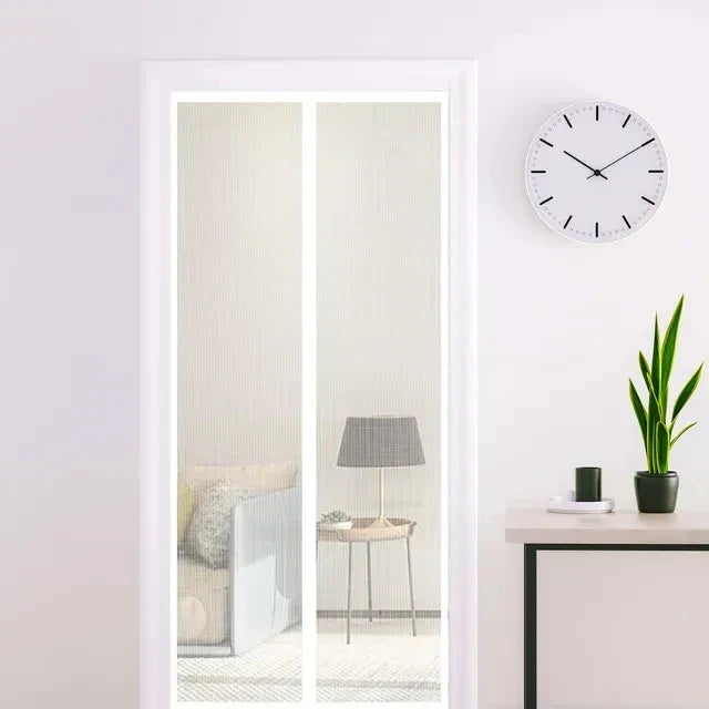 BowLift | Slim Magnetic Door Curtain against Insects – Automatically Closing