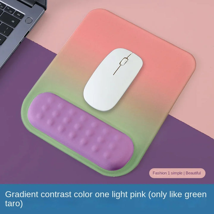 BowLift | ErgoLoom Mouse Pad with Wrist Rest | Ergonomic & Non-Slip | Memory Foam & Anti-Slip Base | For Gaming & Office
